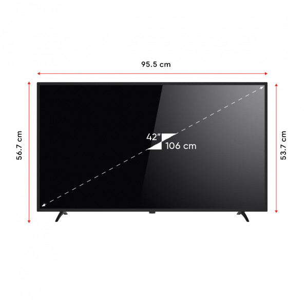 Next YE-42020GG4 42'' 107 Ekran Full Hd Google Android Led Tv - 3