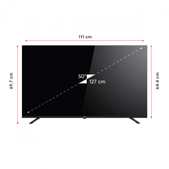 Next YE-50020GFSG5-4K 50'' 127 Ekran Google Android TV - 5