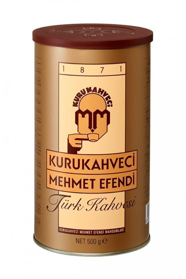 Mehmet Efendi Kahve 500 Gram Teneke Kutu Türk Kahvesi