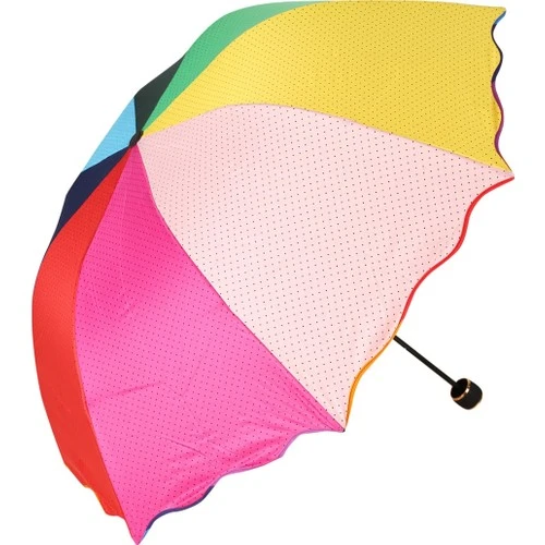 Marlux Gökküşağı Puantiyeli Şemsiye - Resim 2