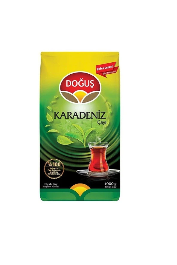 Doğuş Karadeniz Çayı 1 KG Bergamot Aromalı