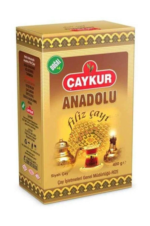 Çaykur Anadolu Filiz Çay 400 Gram Doğal Anadolu Filiz Çayı