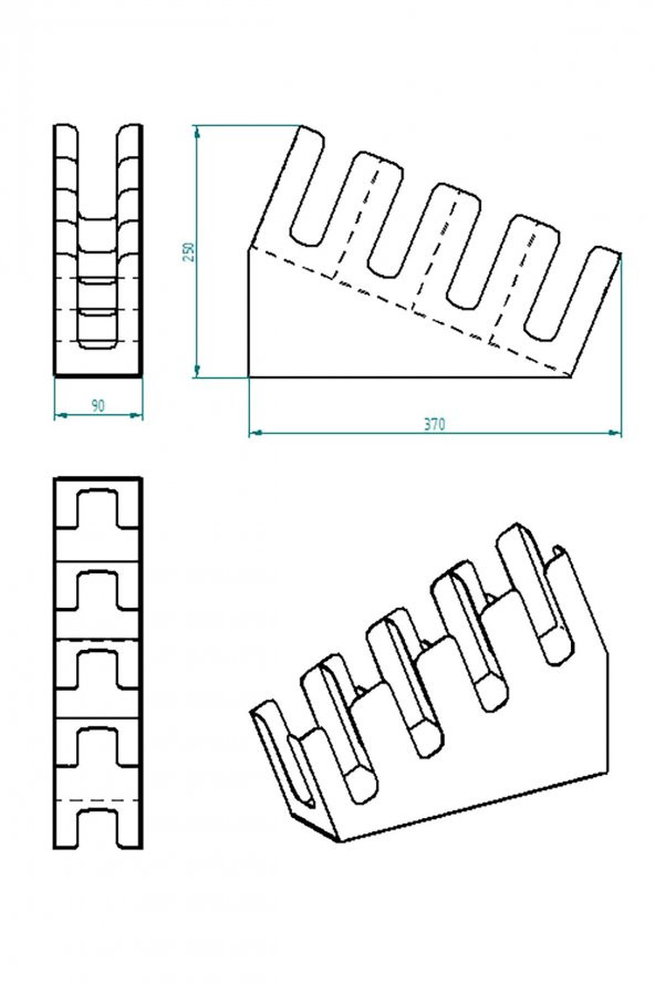 BARDAK / ÇAY KAHVE ÜNİTESİ / PİPETLİK - 6
