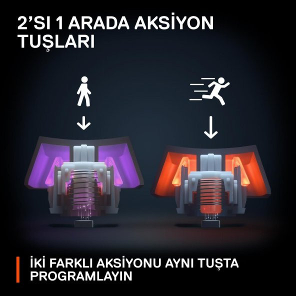 Steelseries Apex Pro Tkl Mekanik Oyun Klavyesi (2023) - İngilizce Q - 6