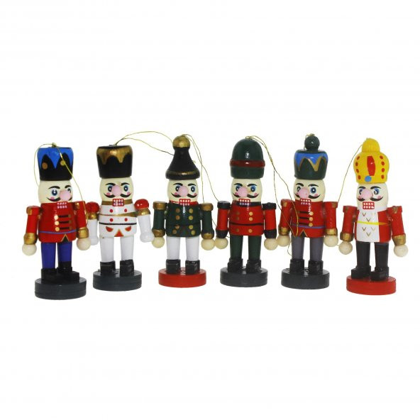 6 Adet 6cm Kurşun Asker - 5