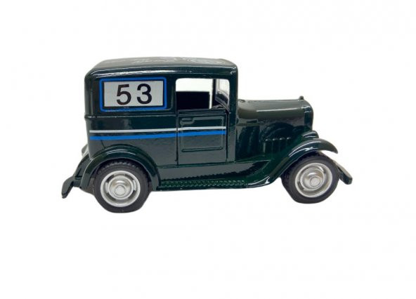 Çek Bırak Metal 1930 Classic Araba - 5304-12-Yeşil - 2