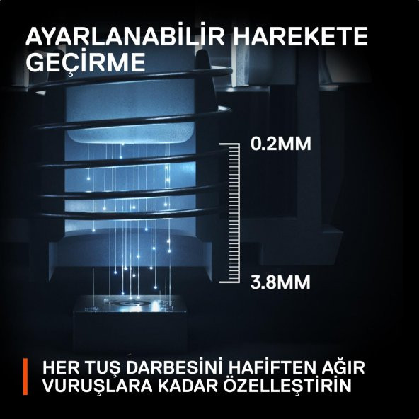 SteelSeries Apex Pro TKL Wireless (2023) Mekanik Oyuncu Klavyesi - İngilizce Q - 5