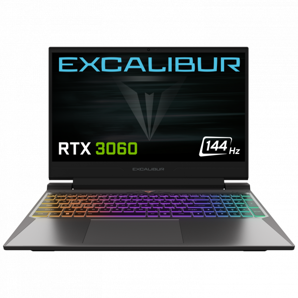 Casper Excalibur G870.1265-BV60X-B Intel Core i7-12650H 16GB RAM 500GB SSD 6 GB RTX 3060 Freedos