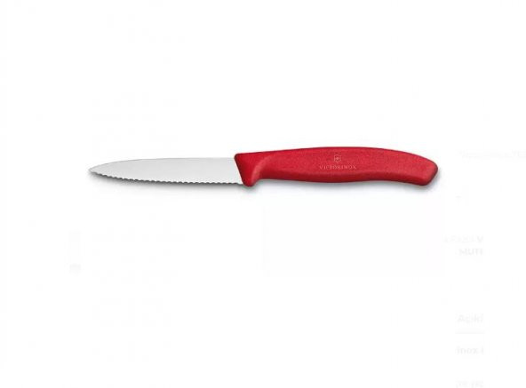 Victorinox 6.7631 SwissClassic 8cm Tırtıklı Soyma Bıçağı