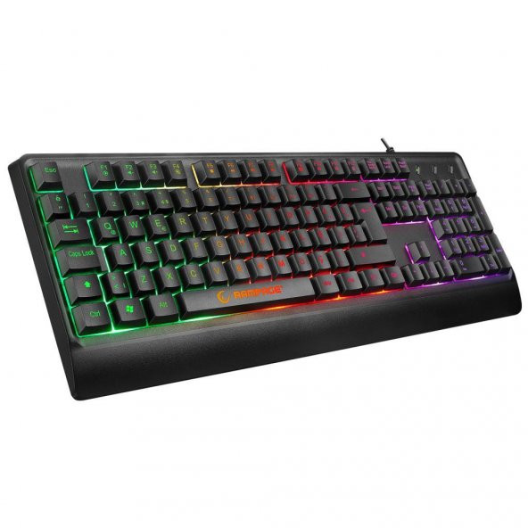 Rampage Km-99 Dobble Rainbow Backlight Klavye Mouse Seti 7d Makro Tuşlu 6400dpi - 2
