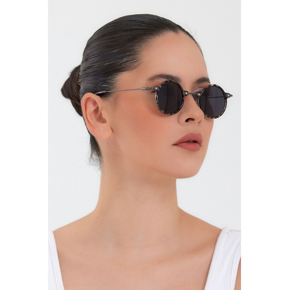 Modalucci Yeni Sezon Unisex Güneş Gözlüğü Daire - 3