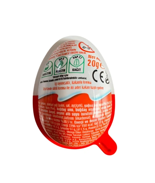 Kinder Joy Sürpriz Yumurta Erkeklere Özel 20 gr 24 adet - Resim 5