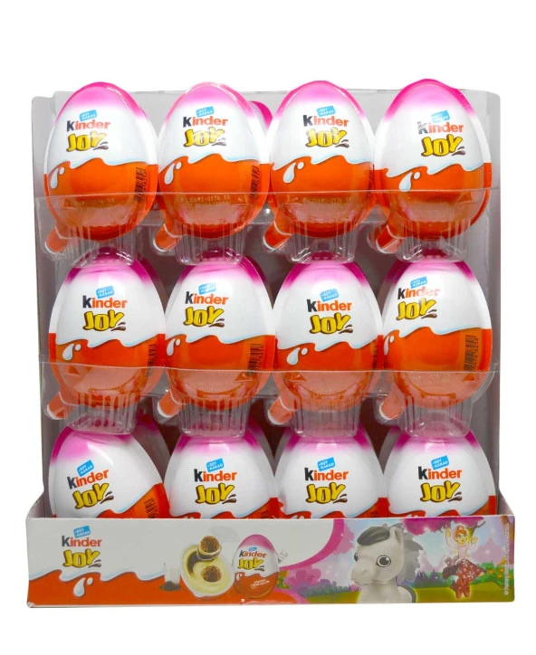 Kinder Joy Sürpriz Yumurta Kızlara Özel 24 adet