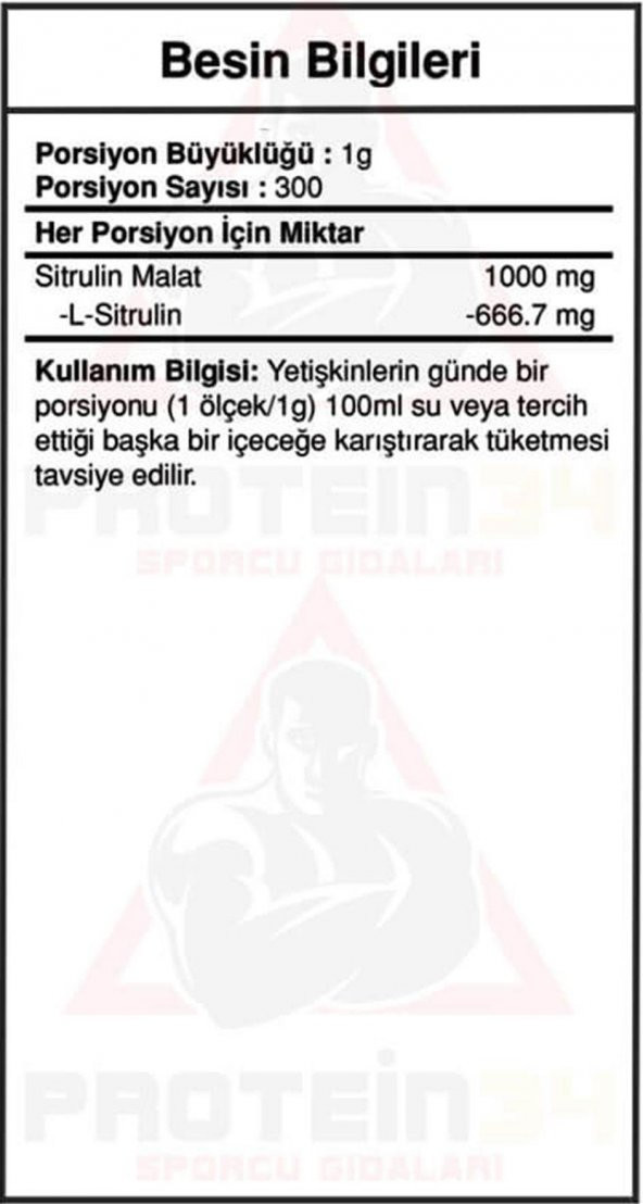BIGJOY CITRULLINE MALATE 300GR - 2
