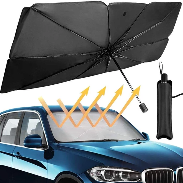 Valkyrie 145 Cm Uv Korumalı Araç İçi Ön Cam Araba Güneşliği
