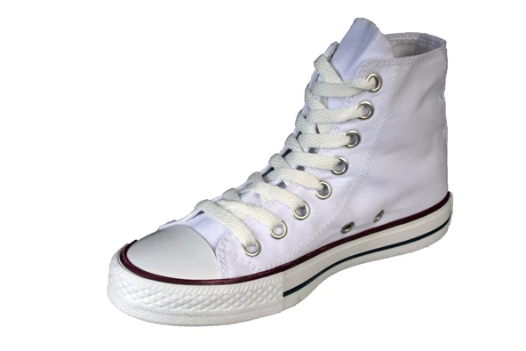 YAZ KIŞ Kadın Beyaz Bilekli Keten Spor Ayakkabı - Resim 5