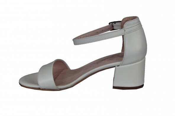 YAZKIŞ Beyaz Cilt 5 Cm Tekbant Düğün Nişan Mezuniyet Ayakkabı - Resim 3