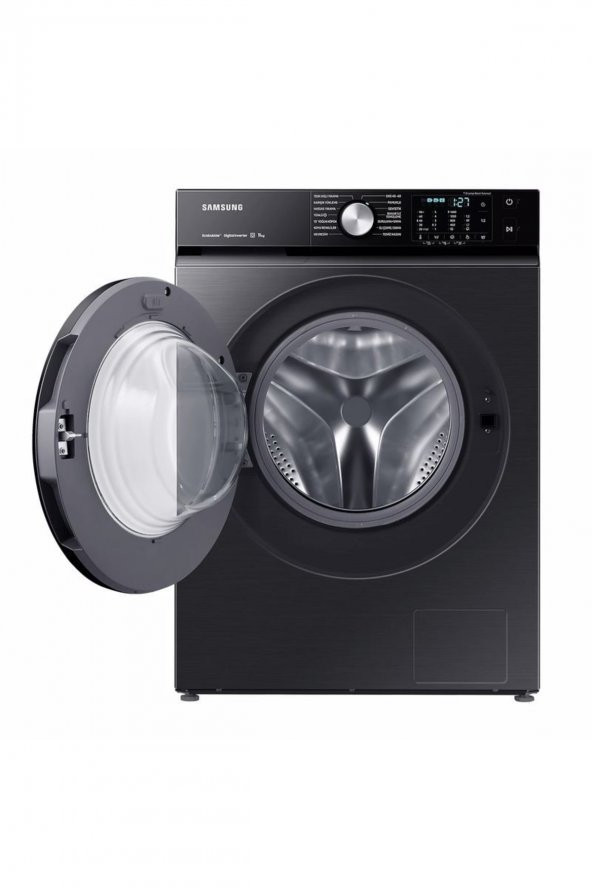 Samsung WW11BBA046ABAH 11 Kg 1400 Devir Siyah Çamaşır Makinesi - 5