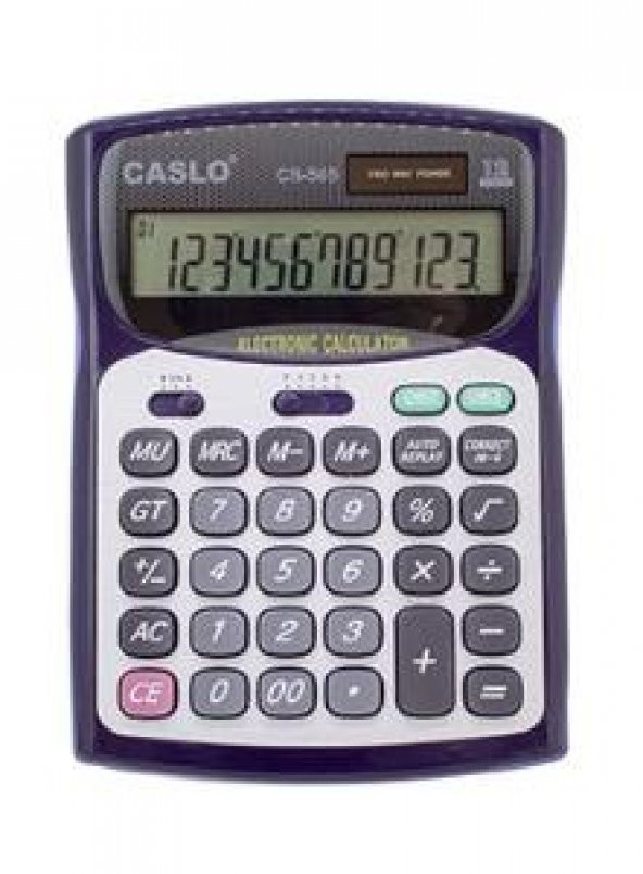 CSL CS-505 12 Hane Masa Tipi İşlem Kontrollü Su Geçirmez Hesap Makinesi - 1