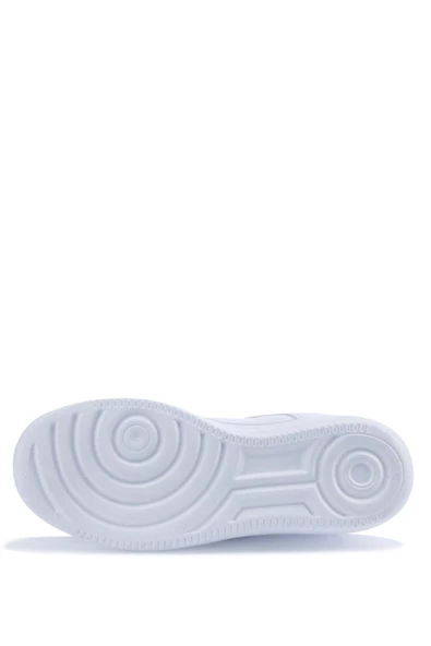 KİNETİX Erkek Kadın Full Siyah Beyaz Kalın Taban Spor Ayakkabı - Resim 8