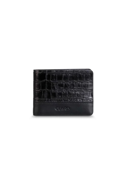 Guard Siyah Croco Hakiki Deri Erkek Cüzdanı P1315 - 9
