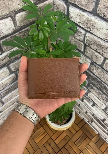Guard Taba Bozuk Para Bölmeli Hakiki Deri Erkek Cüzdanı P50 - 7