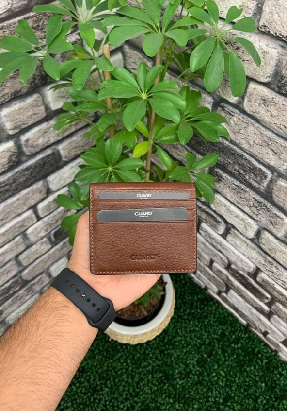 Guard Taba / taba Patlı Tasarım Hakiki Deri Kartlık Erkek / Kadın P5239 - 3