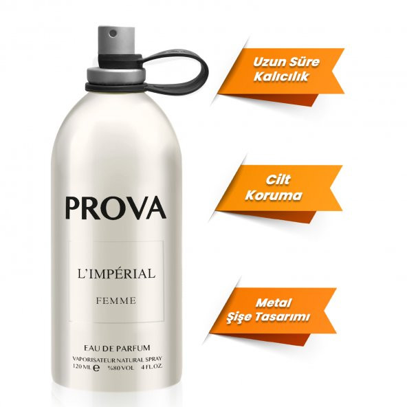 Prova Limperial Meyveli Kadın Parfüm 120 ml - Resim 3