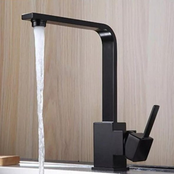 Venita T-mix Yüksek Gövdeli Mutfak Evye Batarya Siyah - 2