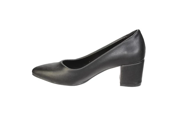 YAZKIŞ Kadın Siyah Cilt 5cm Topuklu Abiye Düğün Nişan Anne Ayakkabısı - Resim 2