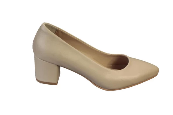 YAZKIŞ Kadın Siyah Cilt 5cm Topuklu Abiye Düğün Nişan Anne Ayakkabısı - Resim 8