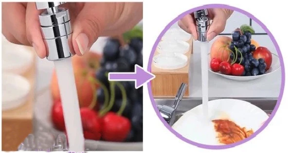 Venita Pirinç 360° Oynar Başlıklı Mutfak Evye Bataryası - 2