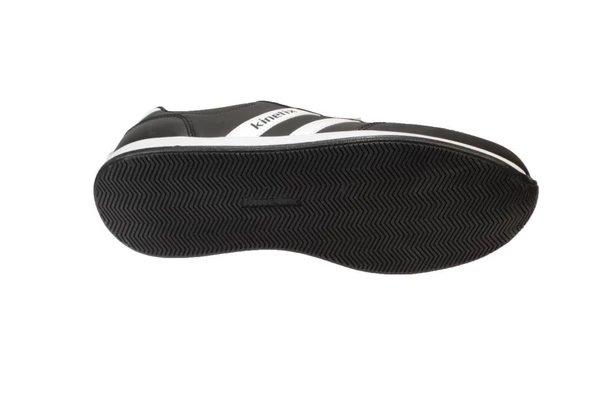 KİNETİX Erkek Siyah Beyaz Çift Çizgili Spor Yürüyüş Ayakkabısı - Resim 9