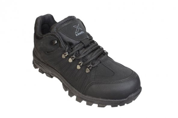 KİNETİX Erkek Siyah Bilekli Outdoor Kışlık Soğuga Dayanıklı Yürüyüş Ayakkabısı