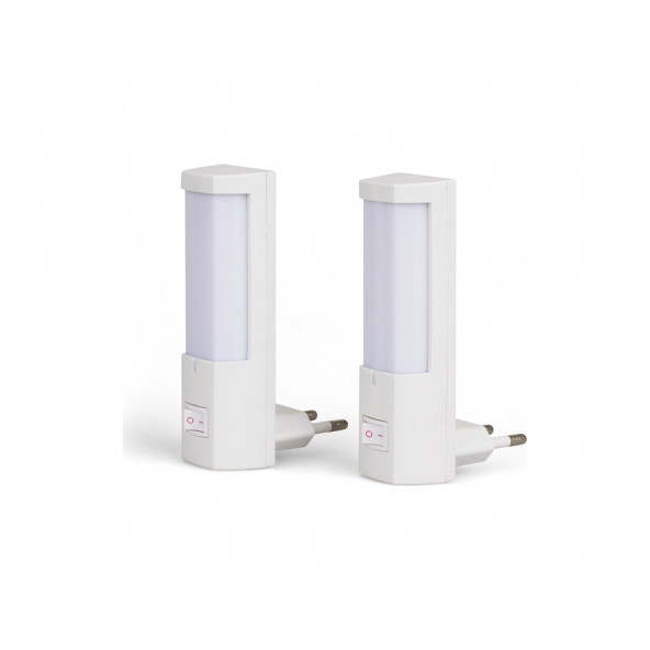 PetrixTwin Tasarruflu LED 2'li Gece Lambası Aydınlatma - 2