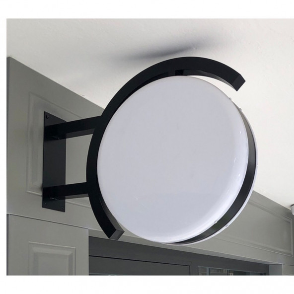 ÇİFT TARAFLI IŞIKLI FENER TABELA 60CM PLUS AYAK