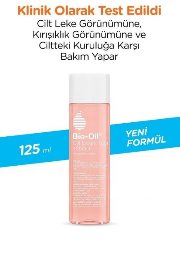Bio Oil Çatlak Karşıtı - Nemlendirici Cilt Bakım Yağı Yeni Formül 125 Ml  6001159117773
