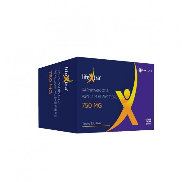 LifeXtra Karnıyarık Otu Takviye Edici Gıda 750mg 120 Kapsül