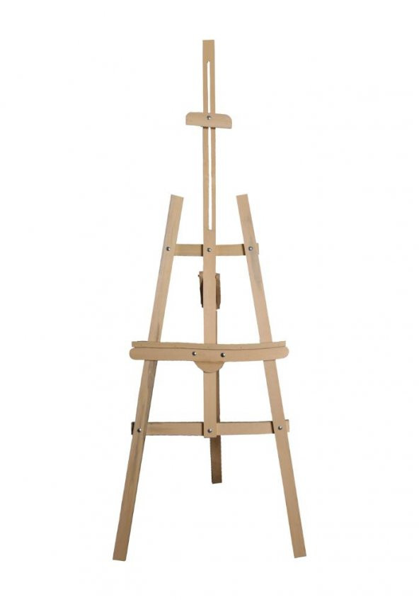 Şövale 175 Cm Ahşap Çam Resim Şovelesi Ressam Sehpası Ayarlanabilir Artlantis Resim Şövalyesi 1 Adet - 2