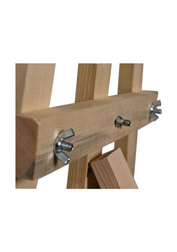 Şövale 175 Cm Ahşap Çam Resim Şovelesi Ressam Sehpası Ayarlanabilir Artlantis Resim Şövalyesi 1 Adet - 4