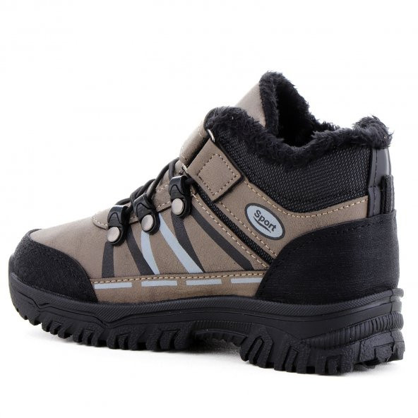 Vojo Rocks Kürklü Rahat Taban Cırtlı Erkek Çocuk Bot 2 Renk - 8