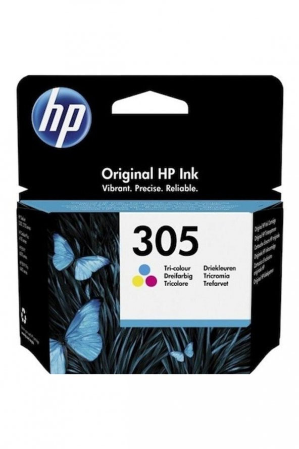 HP 305 Color Renkli Kartuş 3YM60AE Üç Renk Orjinal Kartuş
