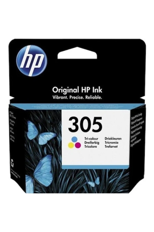 HP 305 Color Renkli Kartuş 3YM60AE Üç Renk Orjinal Kartuş ürün görseli