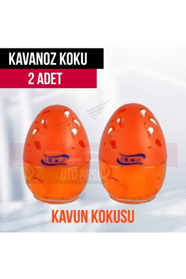 E-JOLLY 100 Ml Kavanoz Koku Kavun 2 Adet