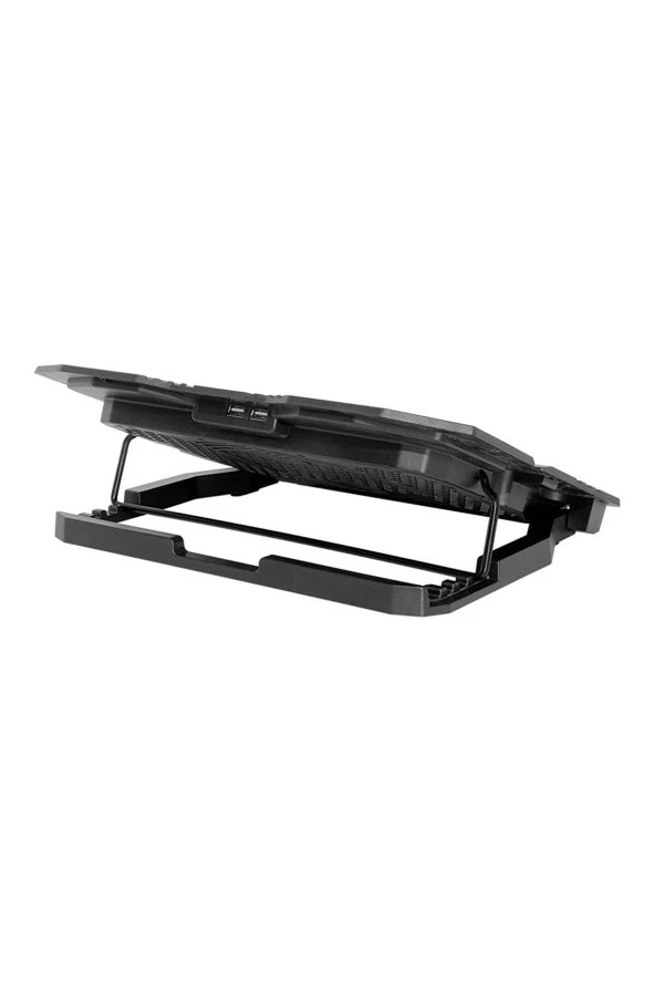 Frisby Notebook Soğutucu 6 Fan LCD Kontrol Panel Metal Izgara 5 Kademeli Yükseklik - 2