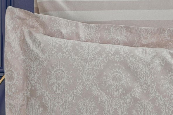 Finezza Monaco Bambu Jakar Kumaş Taş ikili Oksford 60x80 cm Yastık Kılıfı - 1325 - 2