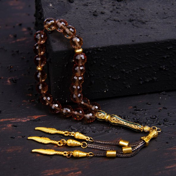 Efe Model 21li Küre Kesim Zultanit - Sultan Taşı Tesbih -Z3389