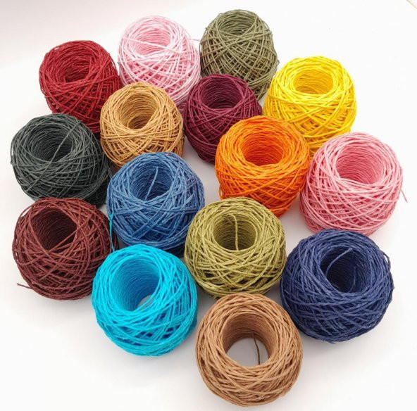 Angel Çanta Aksesuar Kavuniçi Tasarım Örgü Çanta İpleri - 5