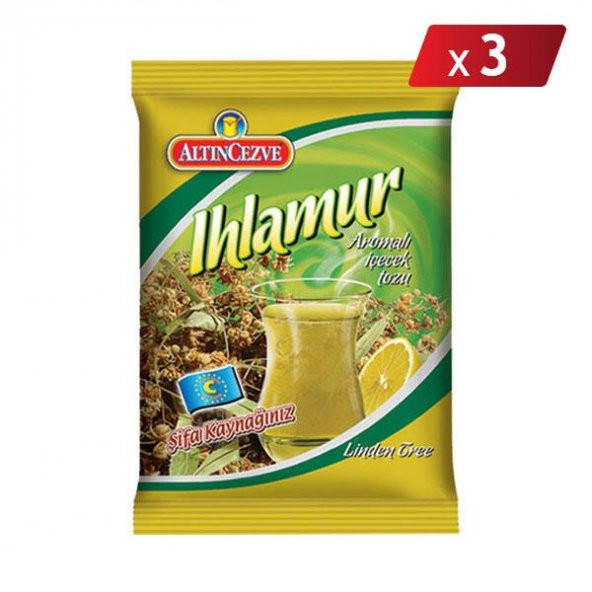 Altıncezve Ihlamur Aromalı İçecek Tozu 250 Gı - 3LÜ PAKET