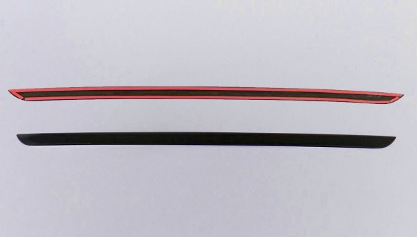 Hyundai Tucson ABS Bagaj Alt Çıta 2015-2019 Arası Piano Black